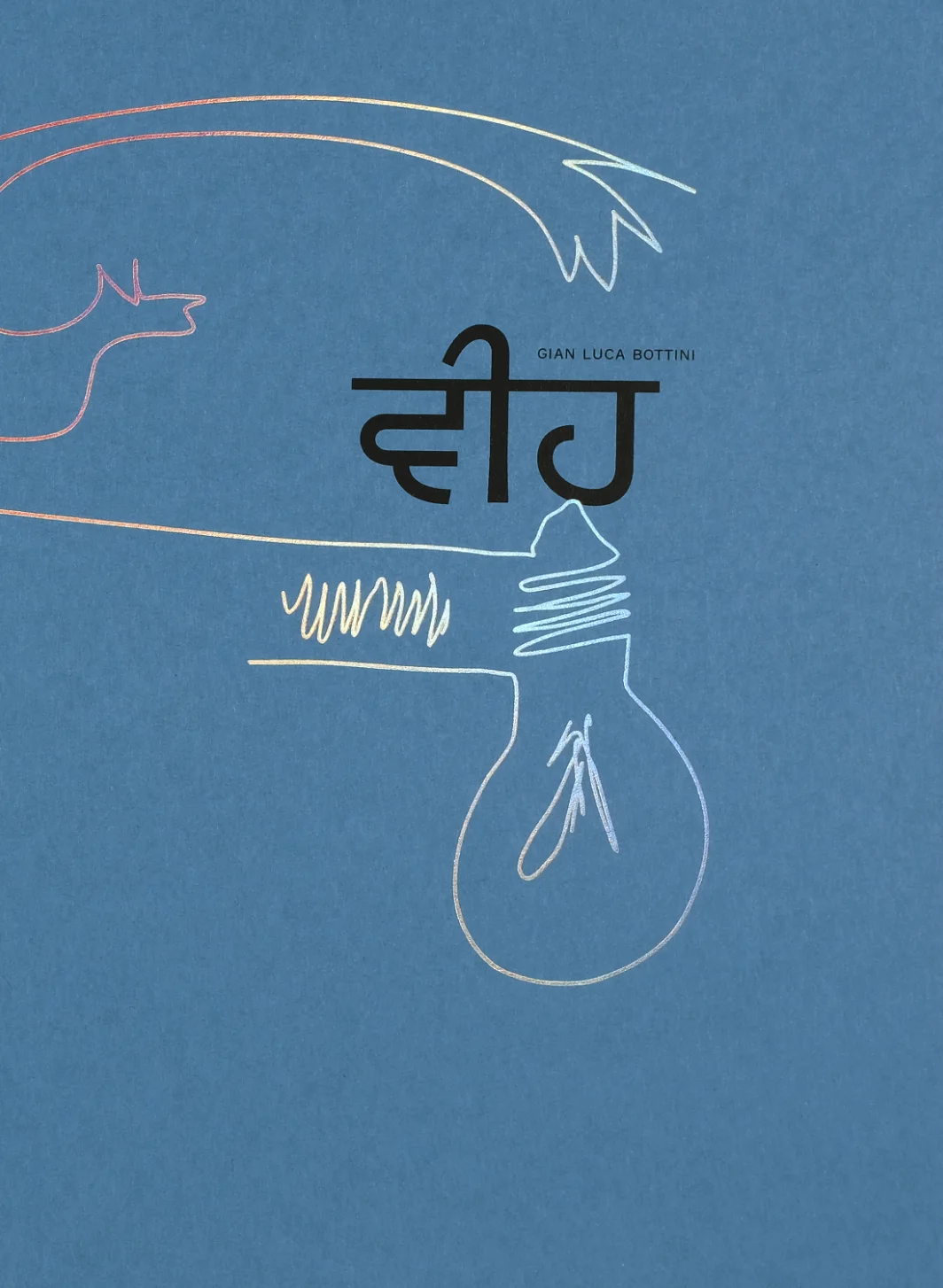 cover con titolo 20 [Vīha] in lingua punjabi con segno grafico in lamina a ologramma